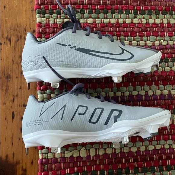Nike React Vapor Ultrafly Elite 4 baseball cleat light smoke grey 7 DA0701-002 - Picture 5 of 13